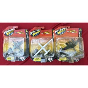 Maisto Adventure Wheels Tailwinds 3 Die-Cast Aircraft Replica Sealed Lot